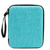 JDSZM Card Case for Yoto Cards, Durable Plastic, 120 Pockets, 8.85"x7.1"x1.37", Blue, Model YOTOCARDC