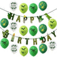 Tmppdeco Dinosaur Birthday Banner And Balloons Kit - Dinosaur Happy Birthday Sign, Dinosaur Theme Party Banners