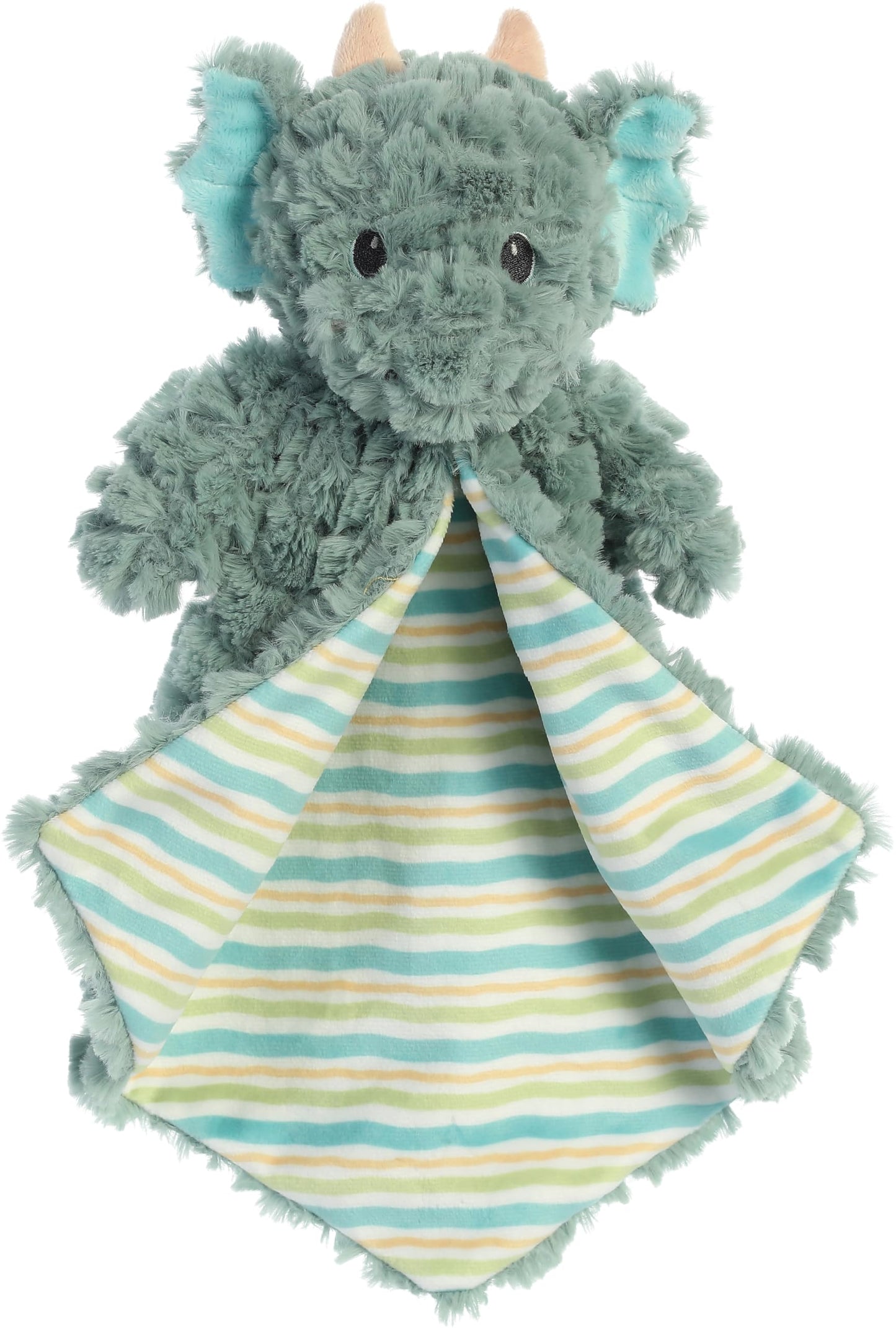 Aurora® Enchanting Magical Dragon Jaxon Luvster Baby Stuffed Animal - Soft & Cuddly Toy - Comforting Companion - Green 14 Inches
