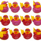 Cool Holiday Rubber I Love You Ducks (2') Standard Size. Pink And Purple. (12 Pack) Cute Duck Bath Tub Pool Toys. ( Valentine'S Day Rubber Ducks) …