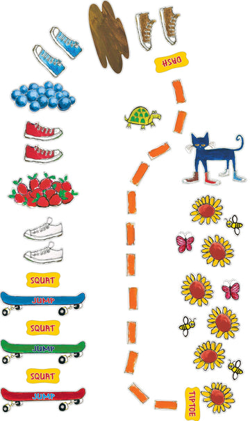 Pete The Cat My Groovy Shoes Sensory Path