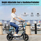 Caroma Peak 560W Electric Scooters For Adults, 14'' Tire,188Wh Battery, 15Miles Range, 20Mph Top Speed, Adjustable Electric Scoo