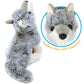 VIAHART Wolcott The Wolf | 11 Inch Stuffed Animal Plush | by Tiger Tale Toys
