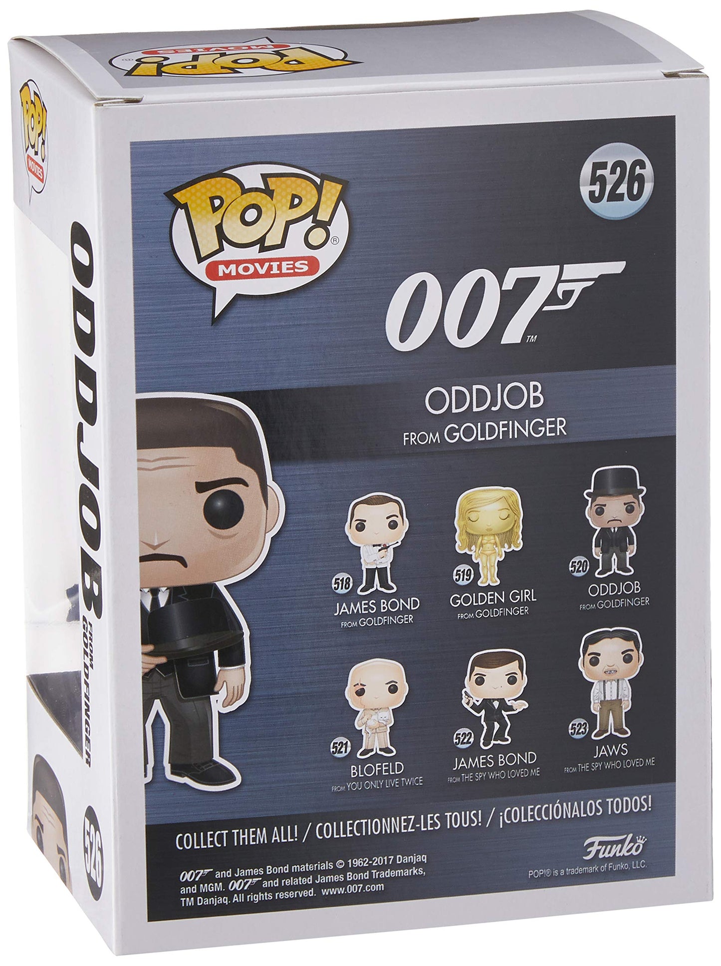 Funko James Bond Odd Job by Goldfinger