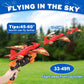 3 Pack Dinosaur Airplane Launcher Toys, Flying Toys For 3 4 5 6 7 8 9 10 Year Old Boys, Easter Gifts For Kids, Foam Plane Outdoor Toys 5-12 Year Old Boy Gift Ideas, Airplane Birthday Gift Party Favors