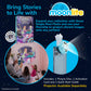 Moonlite Storybook Reels For Flashlight Projector, Kids Toddler | Frozen Royal Sleepover | Single Reel Pack Story For 12 Months