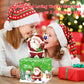 Meiidoshine Green Christmas Money Boxes For Cash Gift Pull, Surprise Money Holder Cash Gift For Kids Adults, Diy Fun Cash Box For Women Men Girls Boys Mom Dad Friends, Include 100Pcs Transparent Bags