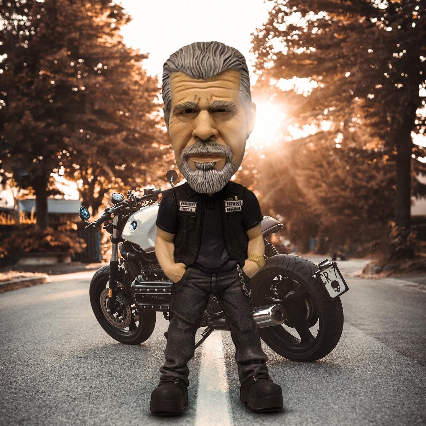 Mezco Toyz Sons Of Anarchy 6' Clay Bobblehead