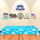 Blue Orchards Cloud Sky Table Covers (Pack Of 2) - 54'X108' Xl - Cloud Decorations, Cloud Backdrop, Sky Backdrop, Cloud Tablecloth, Sky Birthday Party Supplies, Cloud Theme Birthday Party
