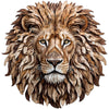 Wooden Puzzles for mature-themeds - 300 Pieces Lion Unique Shaped Wooden Jigsaw Puzzles for mature-themeds  King Size 14.69'' x 14.96'' mature-themed Wood Puzzles for Family Friend Game