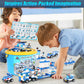 1338 Pieces City Police Station Mobile Command Center Truck Building Blocks Set In 25 Different Models Police Car, Helicopter, P
