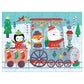 Mudpuppy Christmas Train To Go Puzzle, 36 Pieces - 12    X 9   , For Ages 3-6, Colorful Holiday Artwork, Made With Safe, Non-Tox