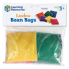Learning Resources Rainbow Bean Bags - 6 Pieces  PreK+ | Ages 3+ Bean Bags for Kids  Counting and Sorting Toys  Hand Eye Coordination