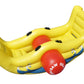 Swimline Sea Saw Rocker Pool Float for 2 - Heavy Duty PVC, Yellow, 100"x60"x43", Easy Grab Handles, Model 9058