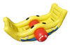 Swimline Sea Saw Rocker Pool Float for 2 - Heavy Duty PVC, Yellow, 100"x60"x43", Easy Grab Handles, Model 9058