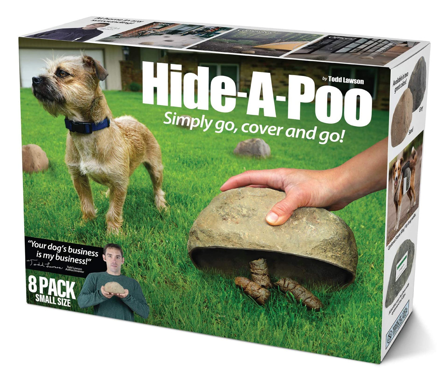 Prank Pack, Hide A Poo Prank Gift Box, Wrap Your Real Present In A Funny Authentic Prank-O Gag Present Box | Novelty Gifting Box For Pranksters