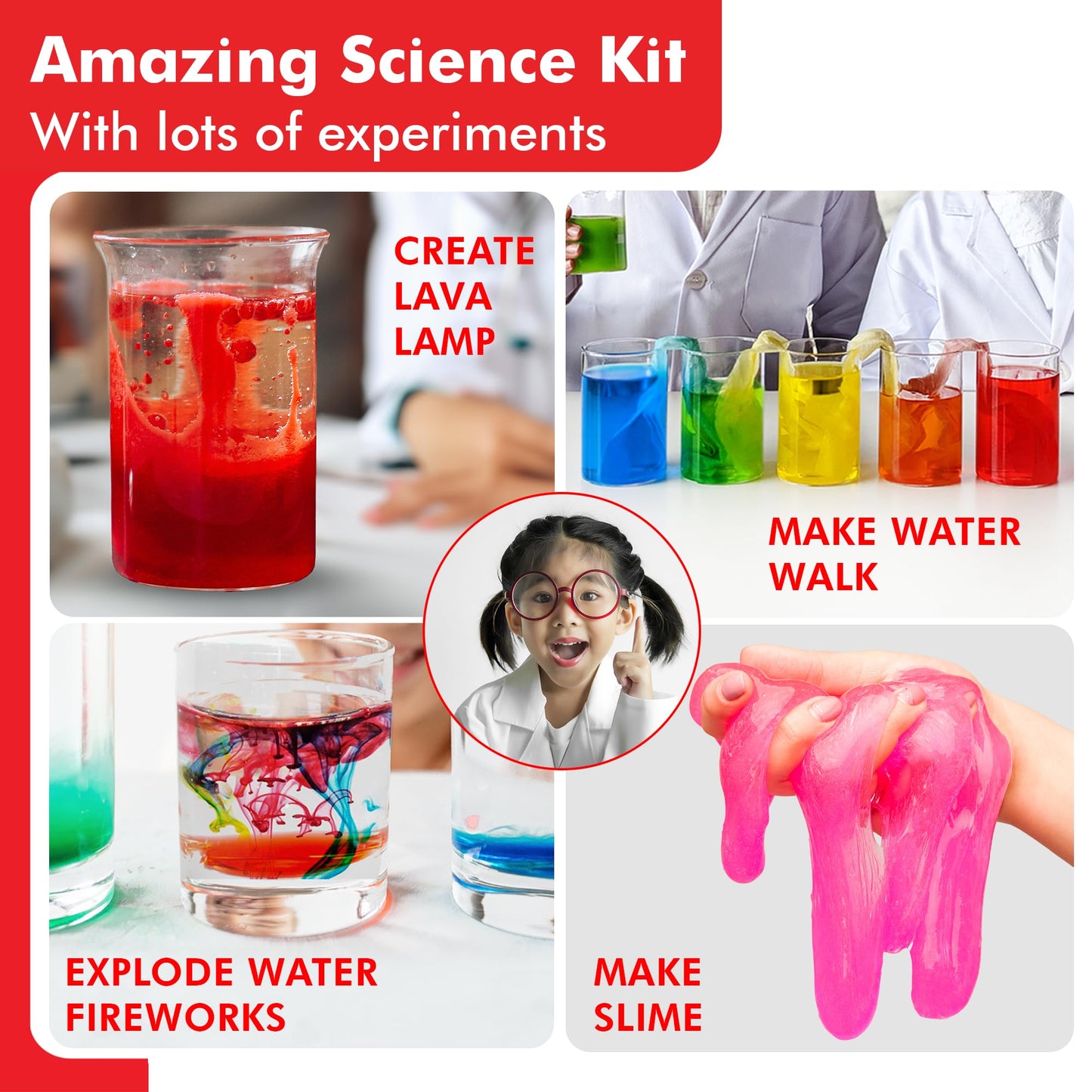 Doctor Jupiter Little Genius Kit - Educational STEM Toys for Kids 4-6 Years - Medium Cardboard Learning Activities