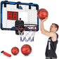 Hoperock Large Indoor Basketball Hoop For Kids Teens Adults, 24 X 16 Inch Over The Door Basketball Hoops With Electronic Scoreboard, Basketball Toys Birthday Gifts For Boys Girls