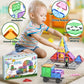 Goodtiles Magnetic Tiles Road Sets With Car Kits -Magnet Building Blocks Montessori Toys For Toddlers | Preschool Educational Se