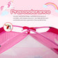 Mountrhino Kids Play Tent 48”X48”X42” Pink Unicorn Princess Playhouse Tent For Kids Indoor Outdoor Children Dome Tent For Girls Boys Camping Playground Perfect Kid’S Gift