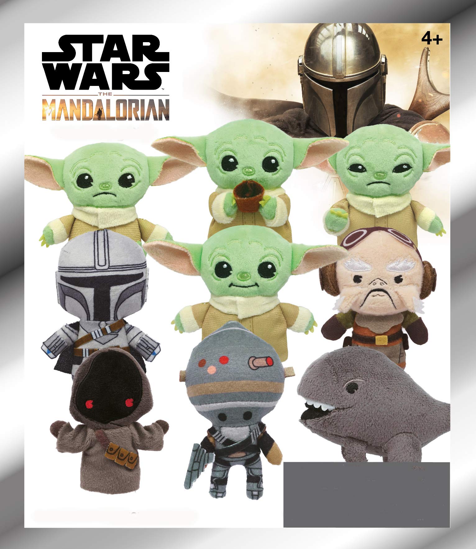 Star Wars The Mandalorian Plush Bag Clip in Blind Bag