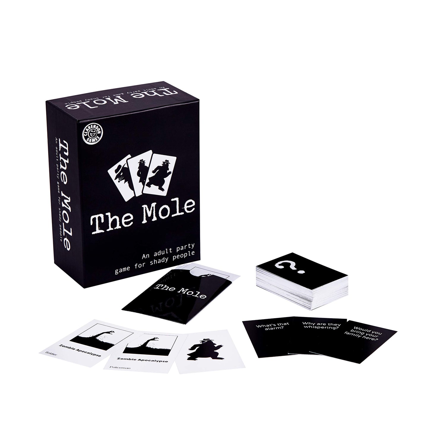 Clarendon Games The Mole Party Game - Card Game, Multicolor, Cardboard, Model 5060249460312