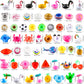 Sonarun 60 Pack Inflatable Drink Holders Inflatable Pool Cup Coasters Inflatable Drinking Cup Holder With Air Pump For Swimming