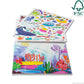 Melissa & Doug Reusable Sticker Activity Pad - Under The Sea - 14.05"x11.05" - Multicolor - FSC Certified - Model 30500