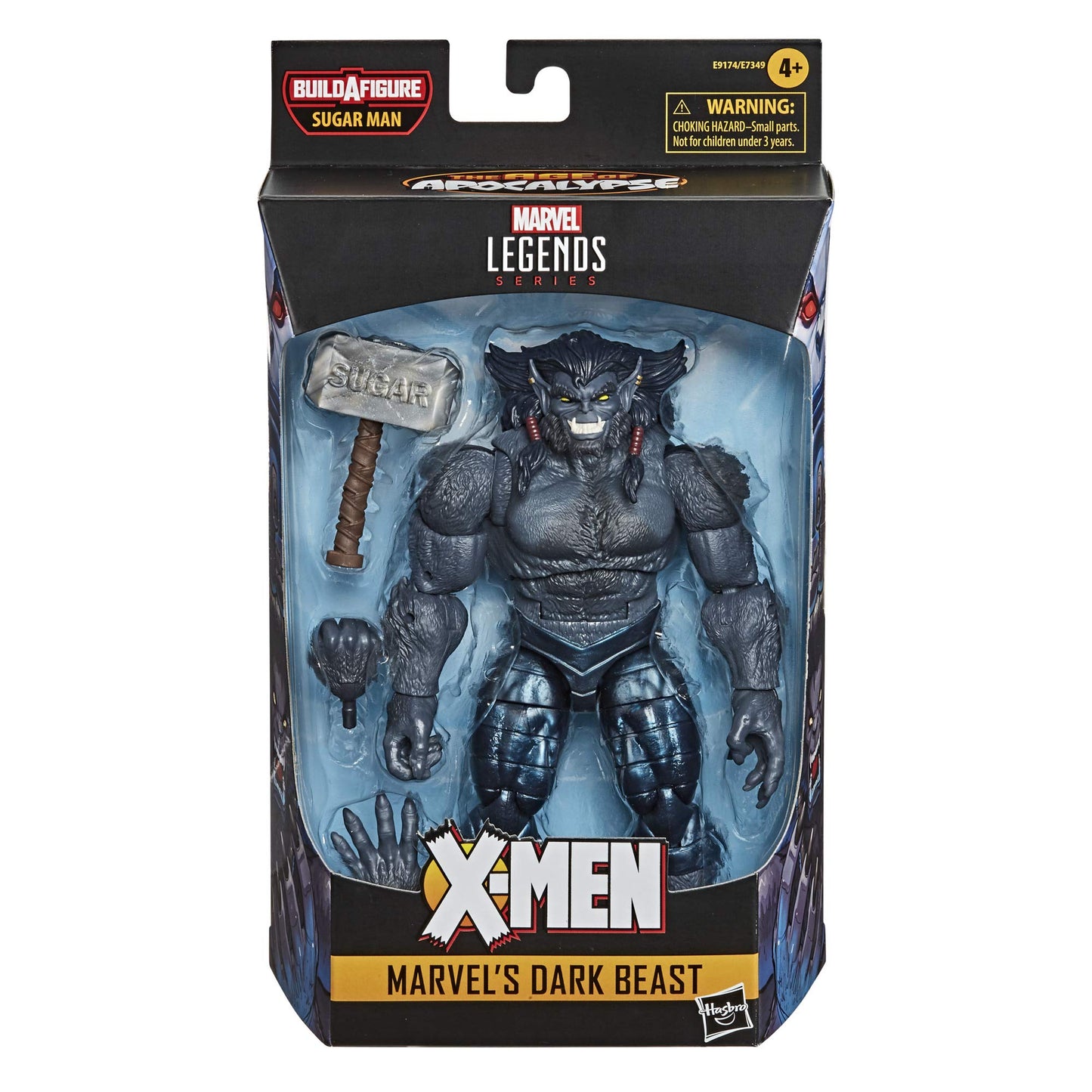 Marvel Legends Dark Beast Action Figure - 6-Inch Collectible Toy, Dark Blue, E91745X0, X-Men: Age of Apocalypse