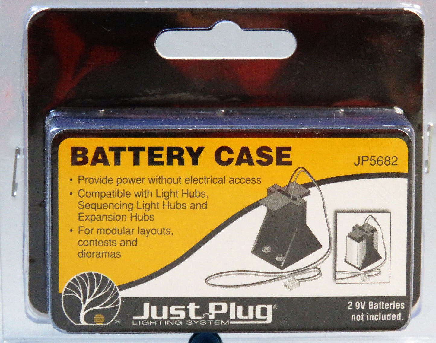 Just Plug Woodland Scenics Jp5682 Woojp5682 Battery Case