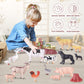 Enaurol 35 Pcs Farm Animals Toys For Toddlers 3 Years Old Boys And Girls Realistic Animal Figures Playsets Toys For Kids 3~8 Chr