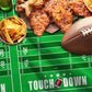Gatherfun Football Theme Party Disposable Tablecloth Plastic Touchdown Table Cover for Birthday Party Football Tailgate Decorati