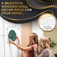 ZenChalet - Floral Retro Wooden Jigsaw 200 Piece Puzzle - Unique Wooden Puzzles for mature-themeds  Cool Puzzle Brain Teaser - Great Gift for Friends and Family - Mind Puzzle for mature-themeds