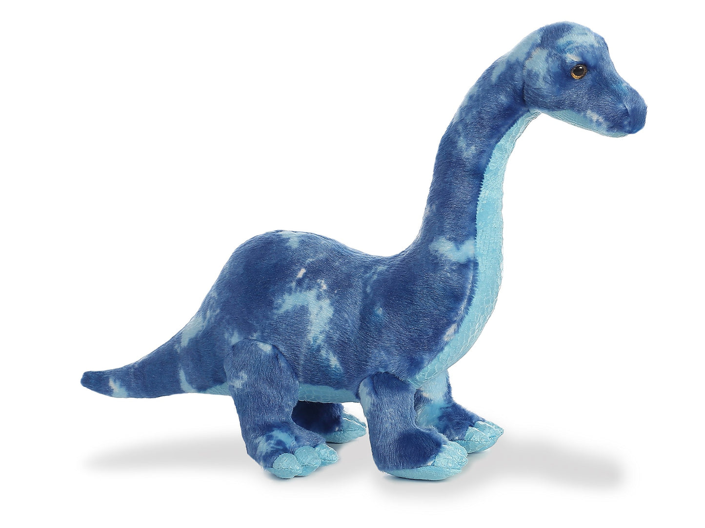 Aurora® Brachiosaurus Stuffed Animal - Cuddly Blue Dinosaur - 18.5 Inches - Polyester