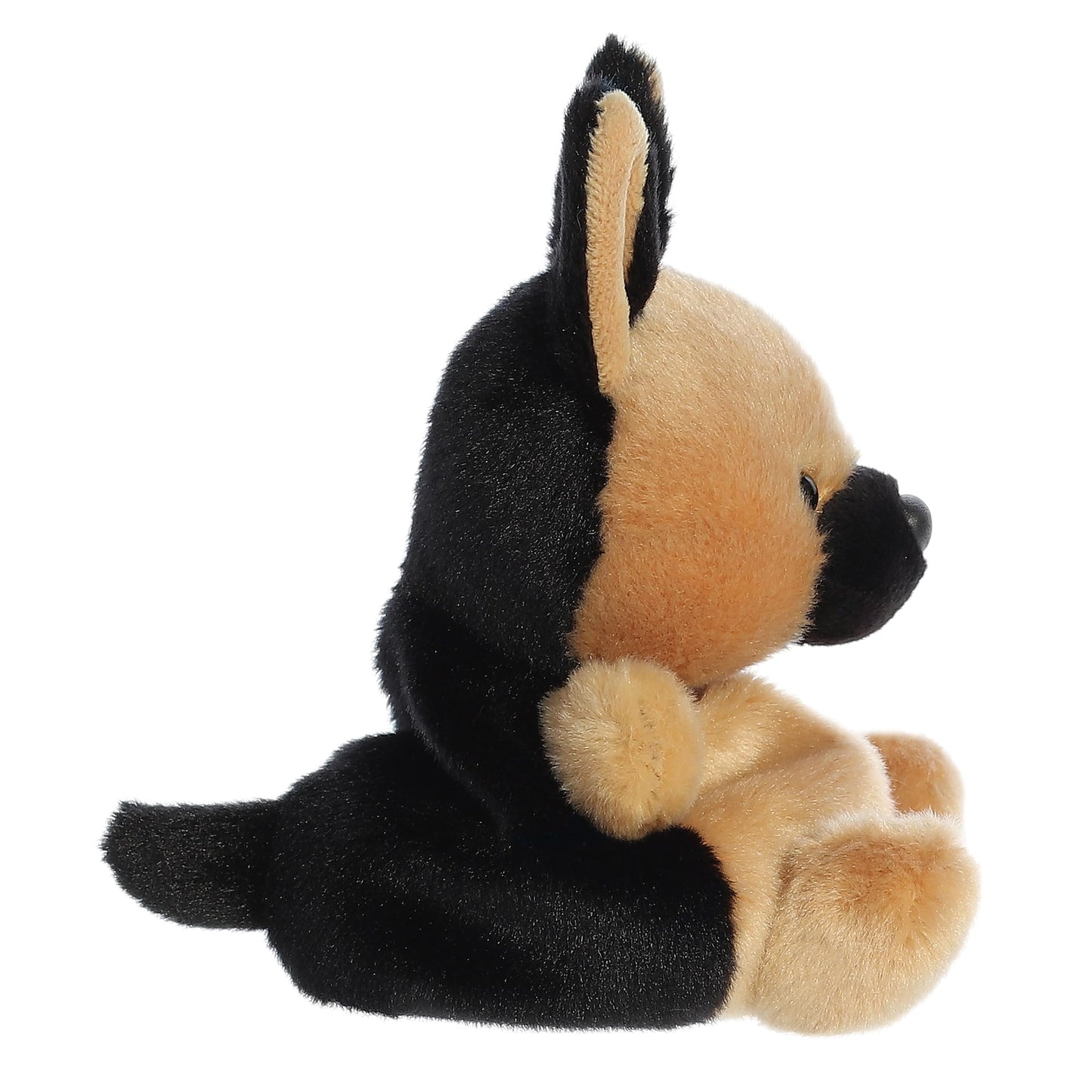 Aurora® Palm Pals™ Hans German Shepherd™ Stuffed Animal - Brown, 5 Inches, Pocket-Sized, Collectable, Polyester