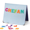 CHEFAN Foldable Felt Board for Toddlers 22 x 13 FreeStanding Flannel Board for Kids as Learning Board for Preschool Classroom an