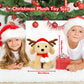 Hagusahuo Dog Plush Elk Stuffed Animal Toy, Soft Christmas Plushie Pillow, Cute Puppy Plush Doll Toy For Kids Boys Girls Kawaii Christmas Decor (Elk-Teddy)