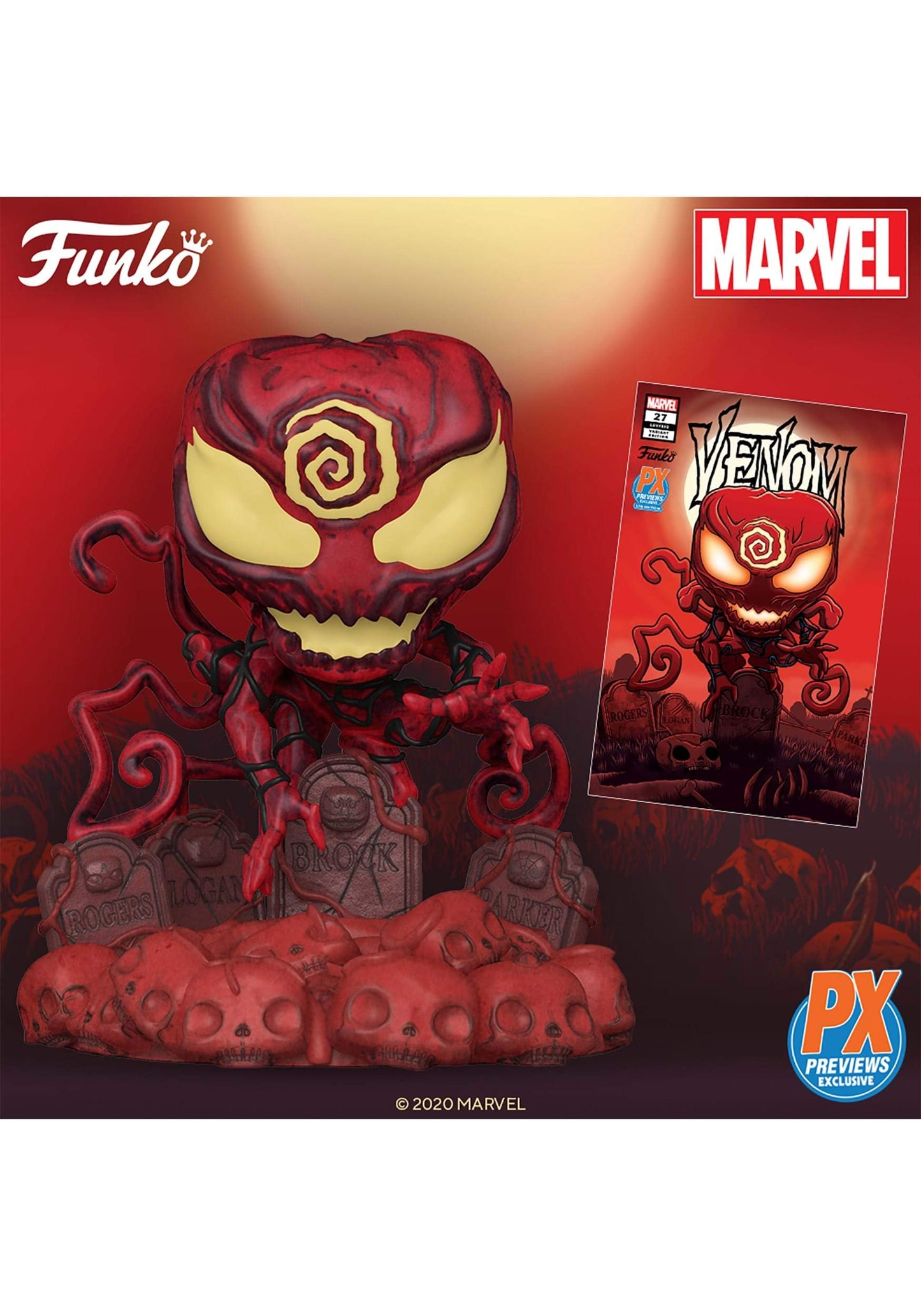 Pop! Marvel Heroes: Absolute Carnage Deluxe Vinyl Figure