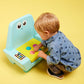 B. Toys- B. Play- Interactive Musical Chair- Little Learners- Developmental Toy For Kids- Toddler Chair With Light-Up Tablet & Activities – Music, Sounds, Lights, Buttons, Storage- 12 Months +