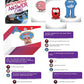 The Awkward Yeti Heart and Brain Card Game - Family Fun for Kids & Adults, Paper, Blue, Model 7011