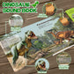 Oenux Dinosaur Toys With Interactive Sound Book For Kids 3-5, Dinosaur Book With Sound &12 Toy Dinosaurs Figures, Toddler Dinosaur Learning Toys For Boy, Dinosaur Present For Boys Girl Age 4-7