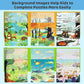 Puzzles For Kids Ages 3-5 120 Pieces Two-Book Travel Puzzles For Kids 4-6 Airplane Car Road Trip Activities Games Toys 3 4 5 6 7