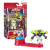 Legends of Akedo Beast Strike Battling Giant White Paw. Mini Battling Warriors. protective covering Explodes Off During Battle. Ready  Fight  Split Strike. Small