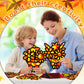 QOUBAI 32 Sets Fall Bouquet Suncatchers Craft Kit DIY Window Stained Glass Effect Autumn Bouquet Paper Crafts Home School Classr