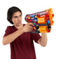 X-Shot Skins Dread Blaster - Poppy Playtime (Toony) By Zuru With 12 Darts, Rotating Double Barrel, Air Pocket Dart Technology, Toy Foam Blaster For Kids, Teens And Adults