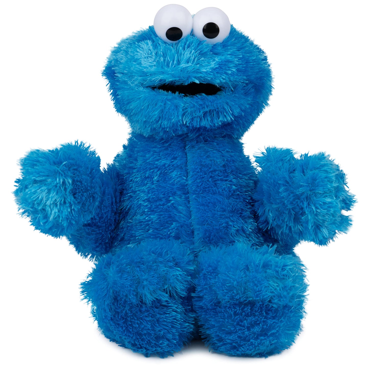 GUND Cookie Monster Plush Toy, 12" Premium Polyester Muppet for Ages 1+, Blue, Model 75352