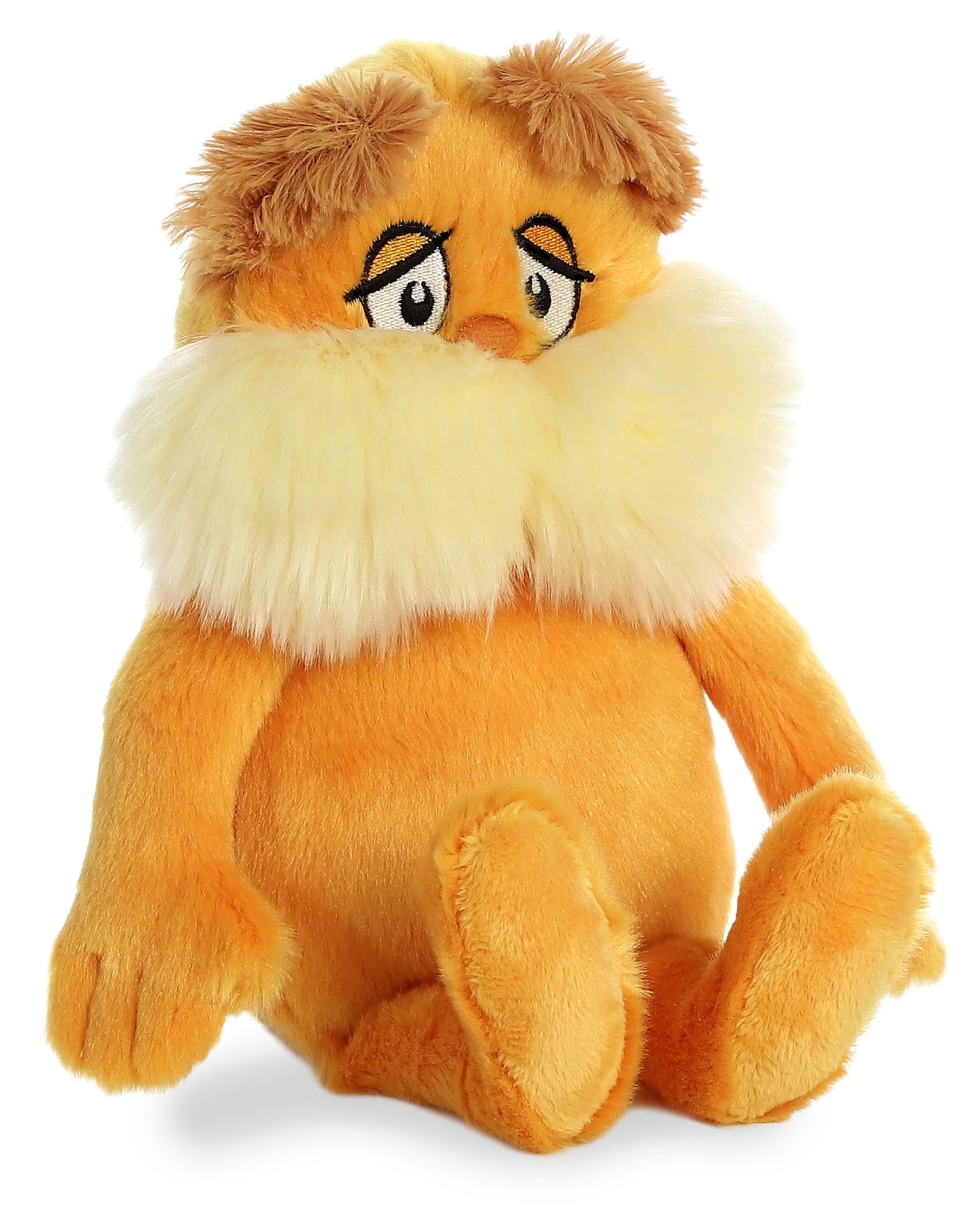 Aurora    Whimsical Dr. Seuss    The Lorax Stuffed Animal - Magical Storytelling - Literary Inspiration - Orange 12 Inches