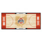 FANMATS - 9566 NCAA Ohio State University Buckeyes Nylon Face Basketball Court Runner 30x72