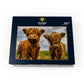 Mypuzzle Two Highland Cows - Premium 500 Piece Jigsaw Puzzle For Adults