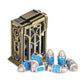 UDIXI Metal DND Bullet Dice Set with Magazine Container, 7-Die Solid Metal Polyhedral Dice Set for D&D, Role Playing Game or Oth